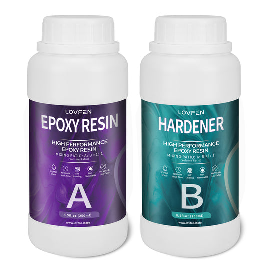 Table Top Epoxy Resin -  0.5L(16 oz) Kit