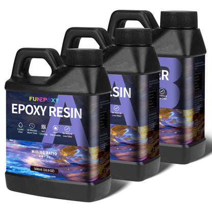 Deep Pour Epoxy Resin- 48 oz Kit