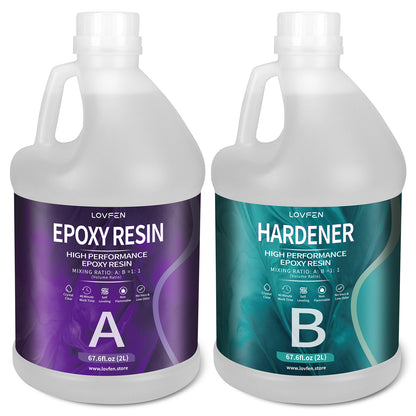 Table Top Epoxy Resin - 1 Gallon kit