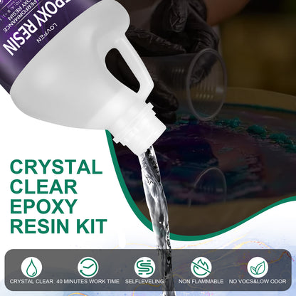 Table Top Epoxy Resin - 1 Gallon kit